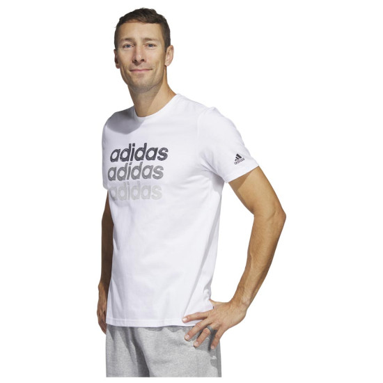 Adidas Ανδρική κοντομάνικη μπλούζα Multi Linear Sportswear Graphic Tee